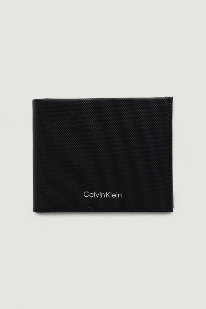 Portafoglio con portamonete Calvin Klein CK MUST BILLFOLD W COIN Nero – LV04D1043G
