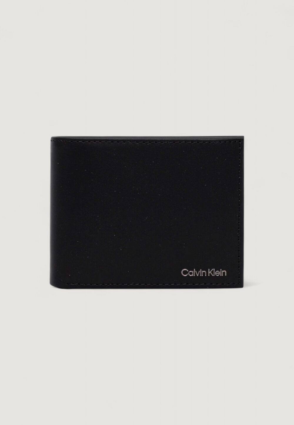 Portafoglio con portamonete Calvin Klein CK SMTH BLLFLD W/ CN Nero - Foto 1