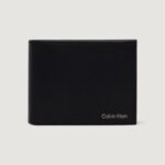 Portafoglio con portamonete Calvin Klein CK SMTH BLLFLD W/ CN Nero - Foto 1