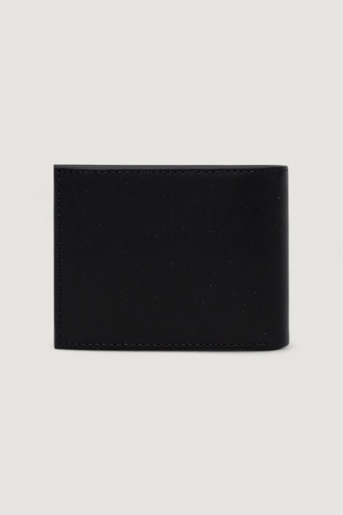 Portafoglio con portamonete Calvin Klein CK SMTH BLLFLD W/ CN Nero – LV04D1105G