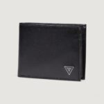 Portafoglio con portamonete Guess MILANO BIFOLD M DOUBLE Nero - Foto 2