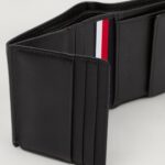 Portafoglio con portamonete Tommy Hilfiger TH CENTRAL TRIFOLD Nero - Foto 4