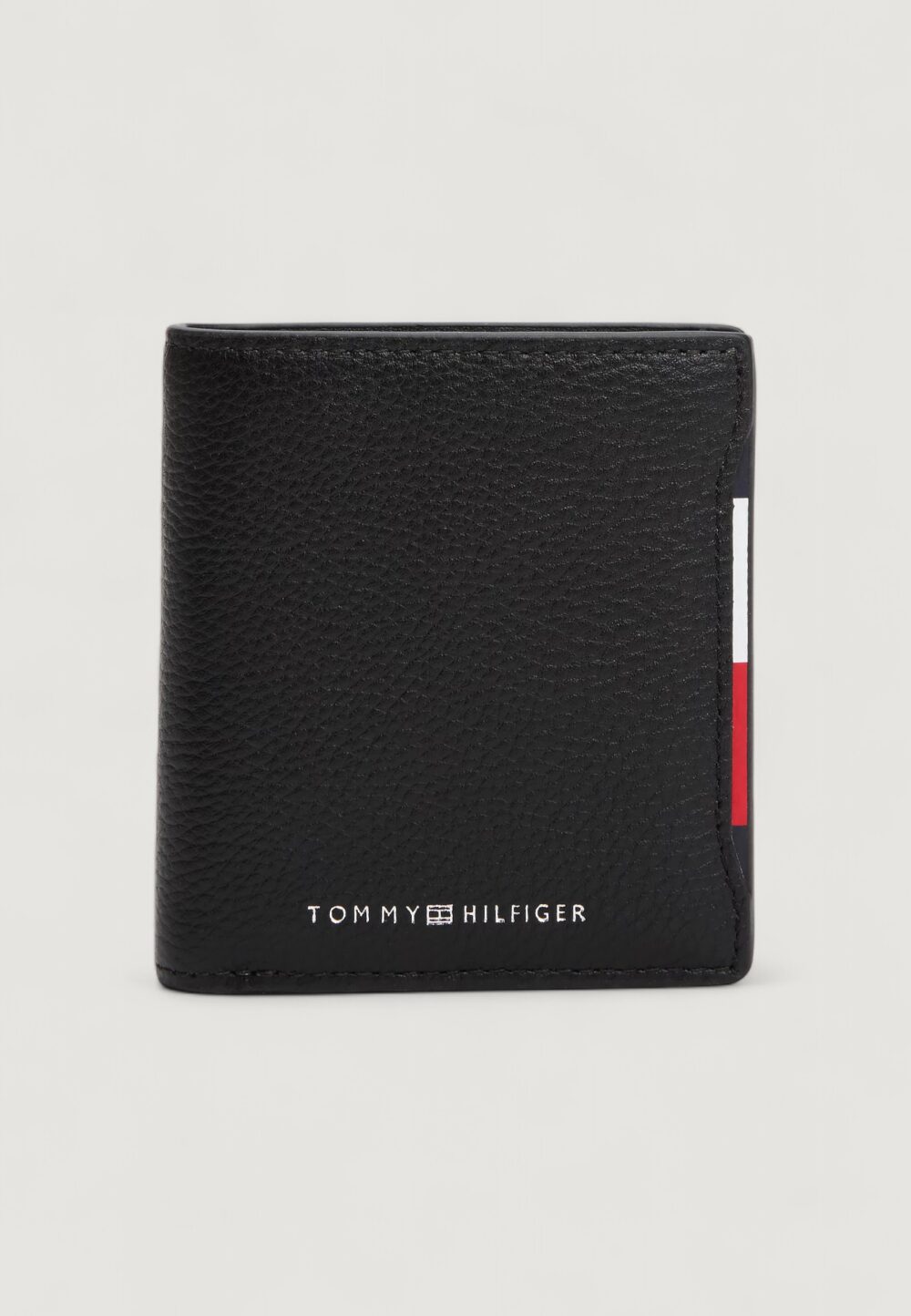 Portafoglio con portamonete Tommy Hilfiger TH CENTRAL TRIFOLD Nero - Foto 1