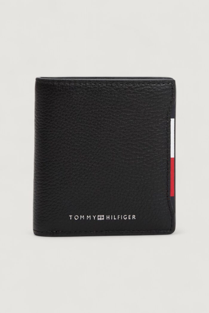 Portafoglio con portamonete Tommy Hilfiger TH CENTRAL TRIFOLD Nero – AM0AM13516