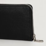 Portafoglio grande Calvin Klein SCULPTED ZIP AROUND Nero - Foto 2