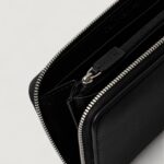 Portafoglio grande Calvin Klein SCULPTED ZIP AROUND Nero - Foto 3