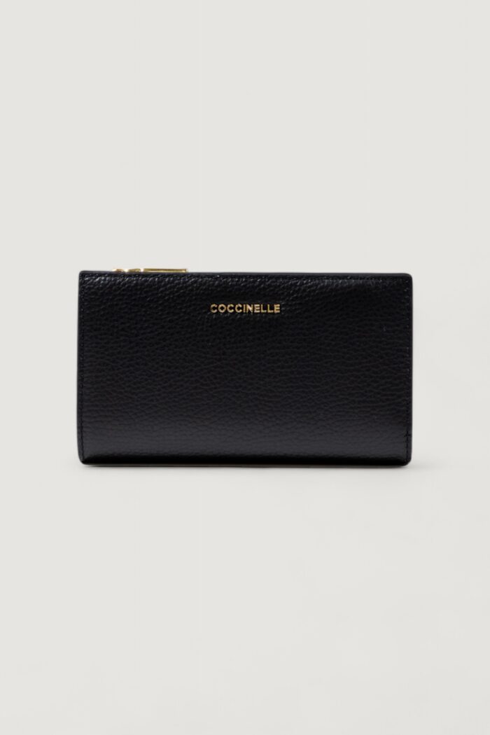 Portafoglio grande Coccinelle METALLIC SOFT Nero – E2 MW5 11 F1 01