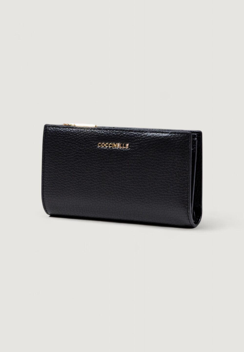 Portafoglio grande Coccinelle METALLIC SOFT Nero - Foto 3