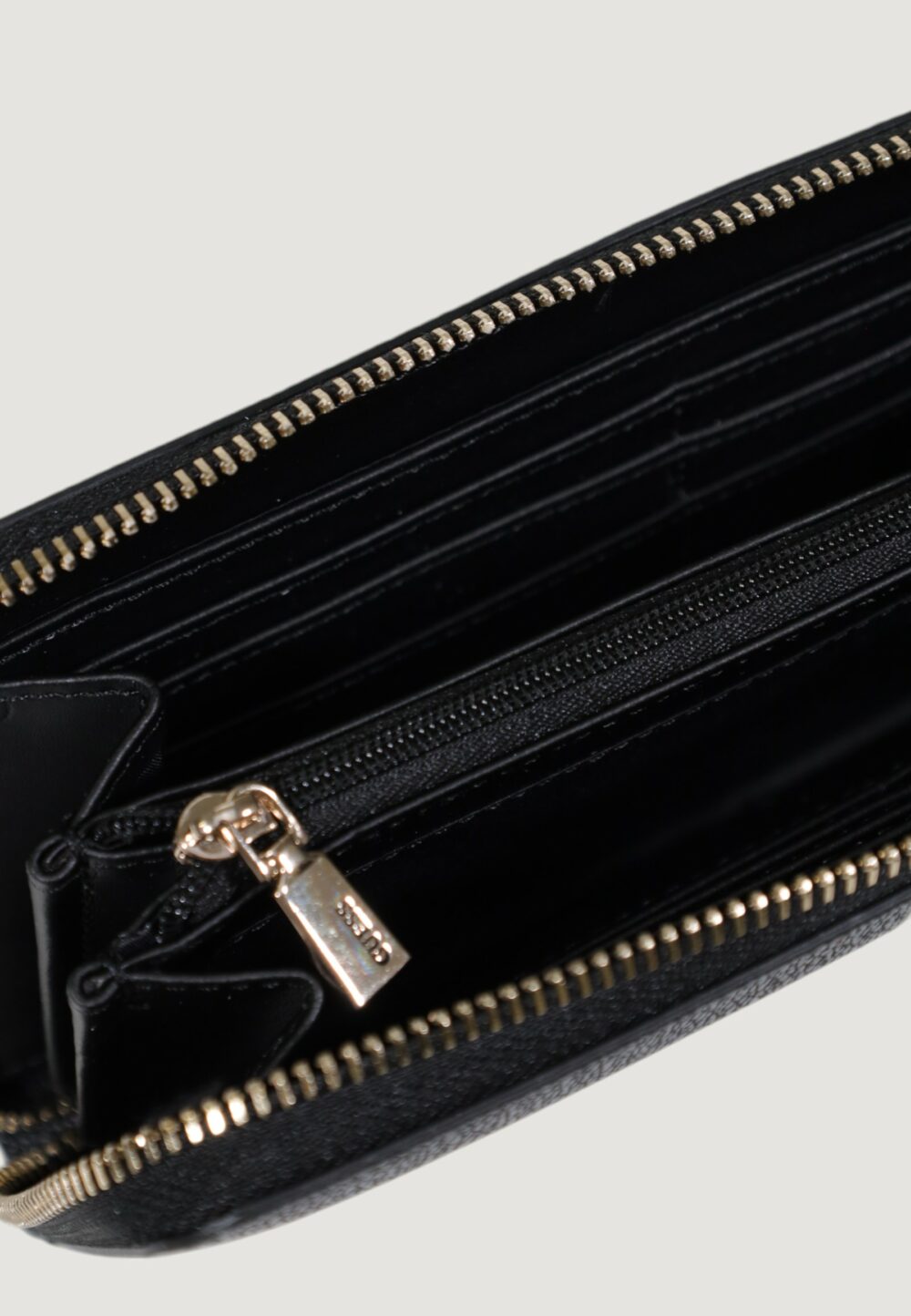 Portafoglio grande Guess LAUREL II SLG LARGE ZIP AROUND Antracite - Foto 5