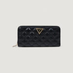 Portafoglio grande Guess GIULLY II SLG LARGE ZIP AROUND Nero - Foto 2