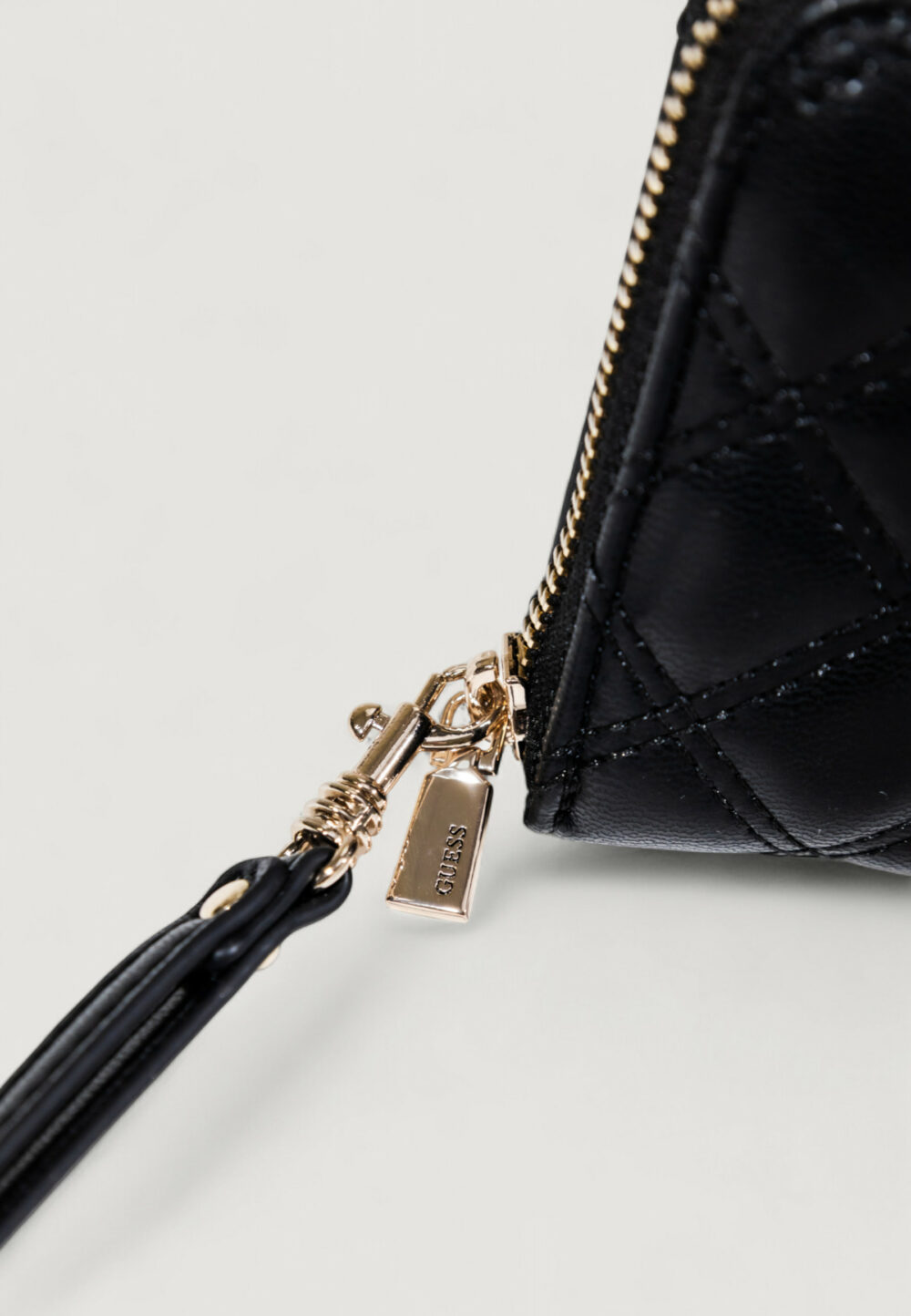 Portafoglio grande Guess GIULLY II SLG LARGE ZIP AROUND Nero - Foto 5