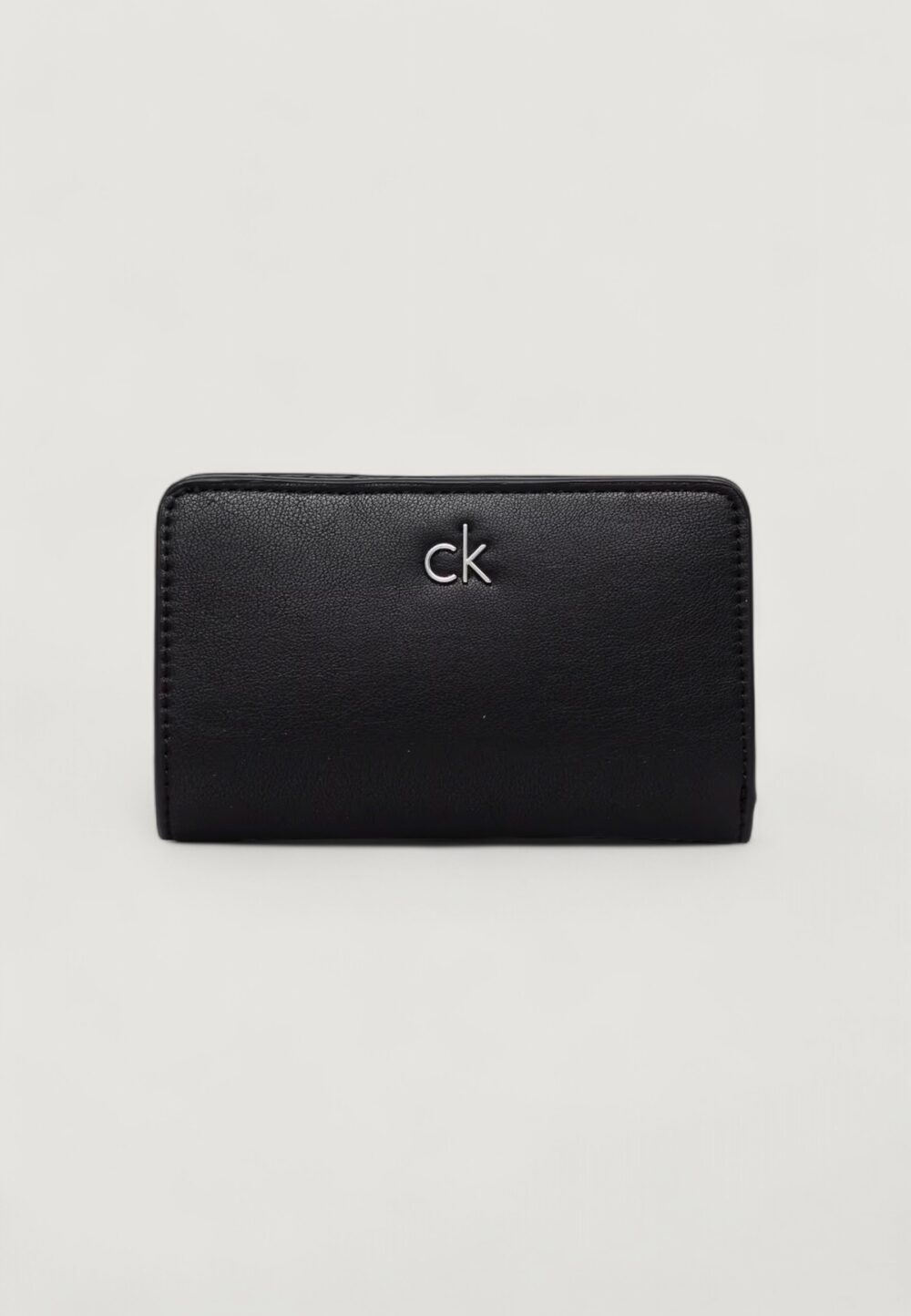Portafoglio medio Calvin Klein CK RE-LOCK MEDIUM BIFOLD Nero - Foto 1