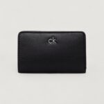 Portafoglio medio Calvin Klein CK RE-LOCK MEDIUM BIFOLD Nero - Foto 1