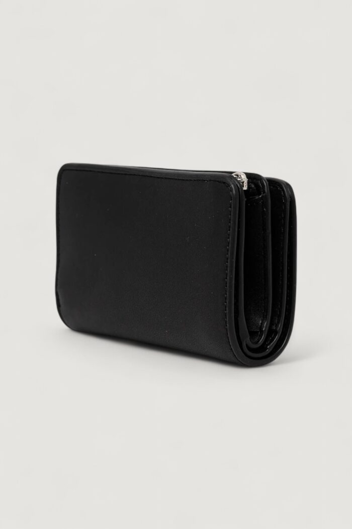 Portafoglio medio Calvin Klein CK RE-LOCK MEDIUM BIFOLD Nero – LV04F1033G