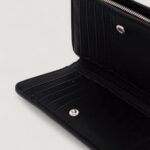 Portafoglio medio Calvin Klein CK RE-LOCK MEDIUM BIFOLD Nero - Foto 3