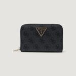 Portafoglio medio Guess LAUREL II SLG MED ZIP AROUND Antracite - Foto 1