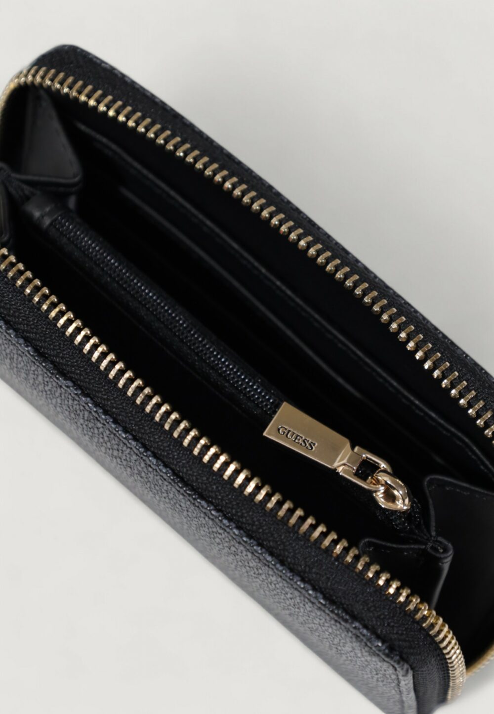 Portafoglio medio Guess LAUREL II SLG MED ZIP AROUND Antracite - Foto 4