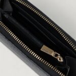 Portafoglio medio Guess LAUREL II SLG MED ZIP AROUND Antracite - Foto 4