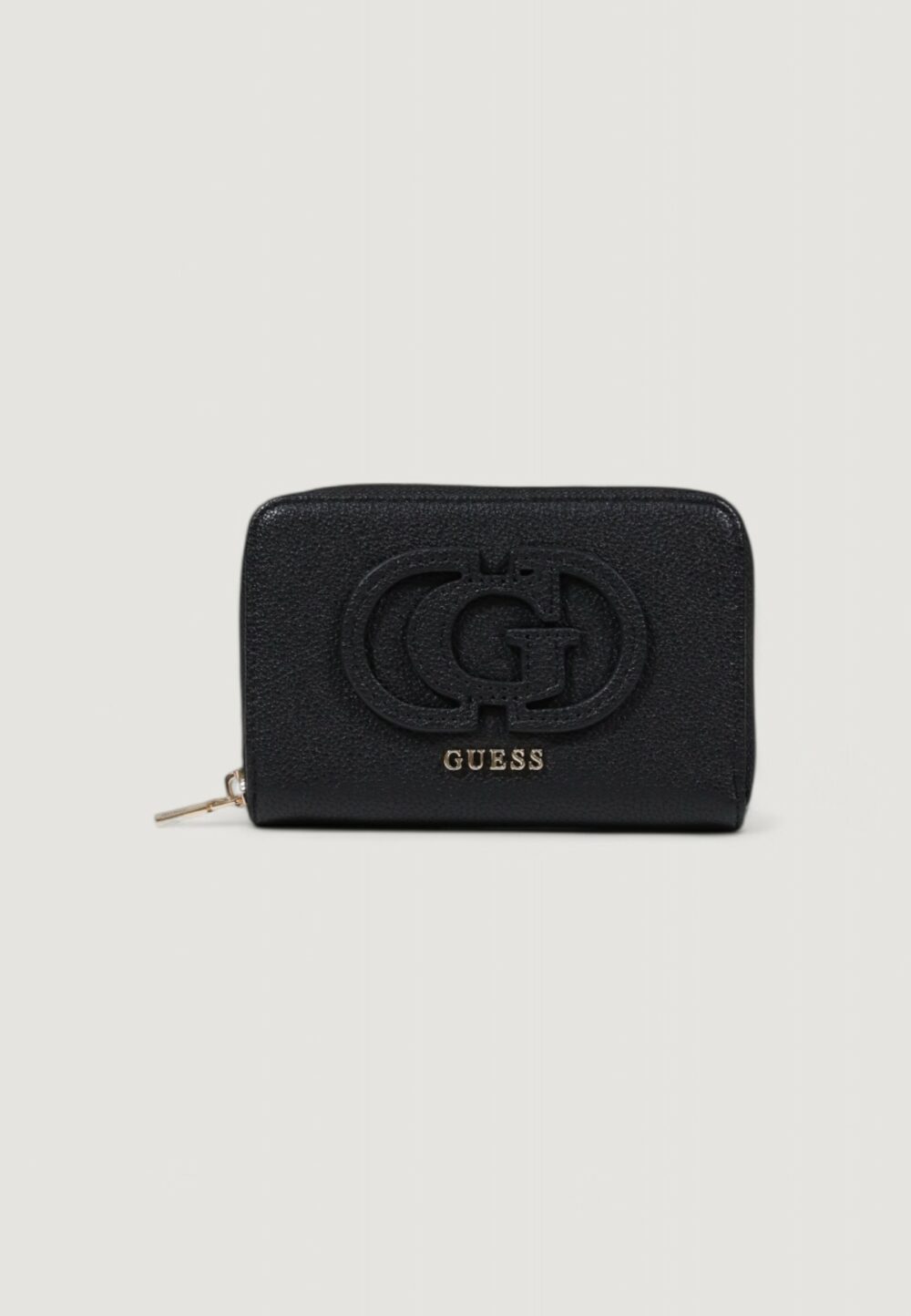 Portafoglio medio Guess CALEBRA SLG MEDIUM ZIP AROUND Nero - Foto 1