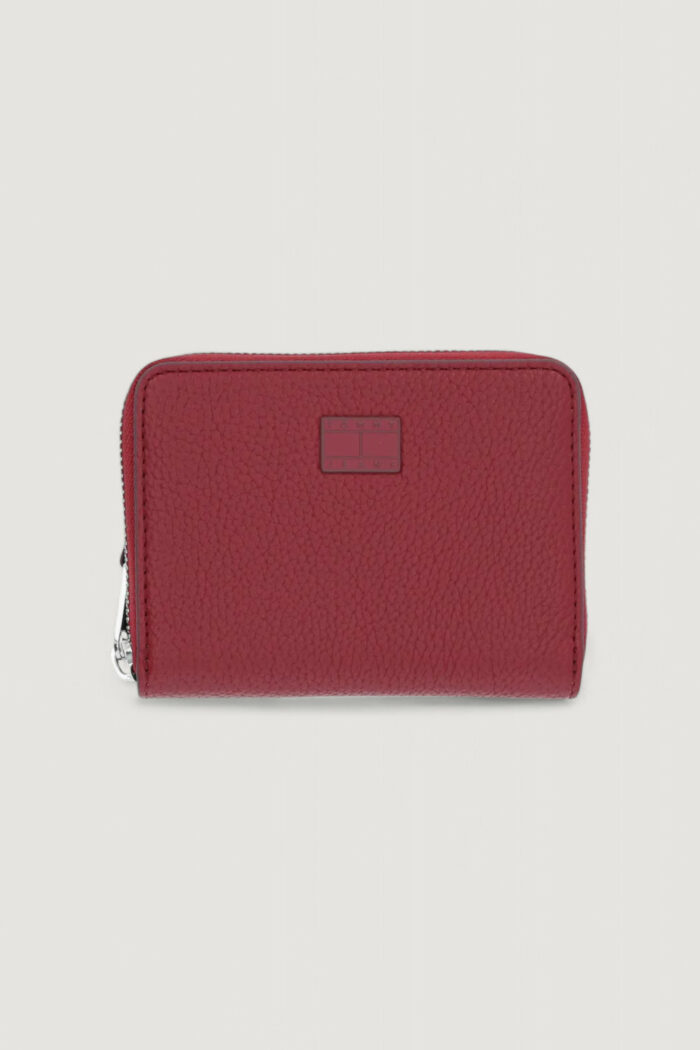 Portafoglio medio Tommy Hilfiger TJW MUST MED ZA Rosso – AW0AW17584