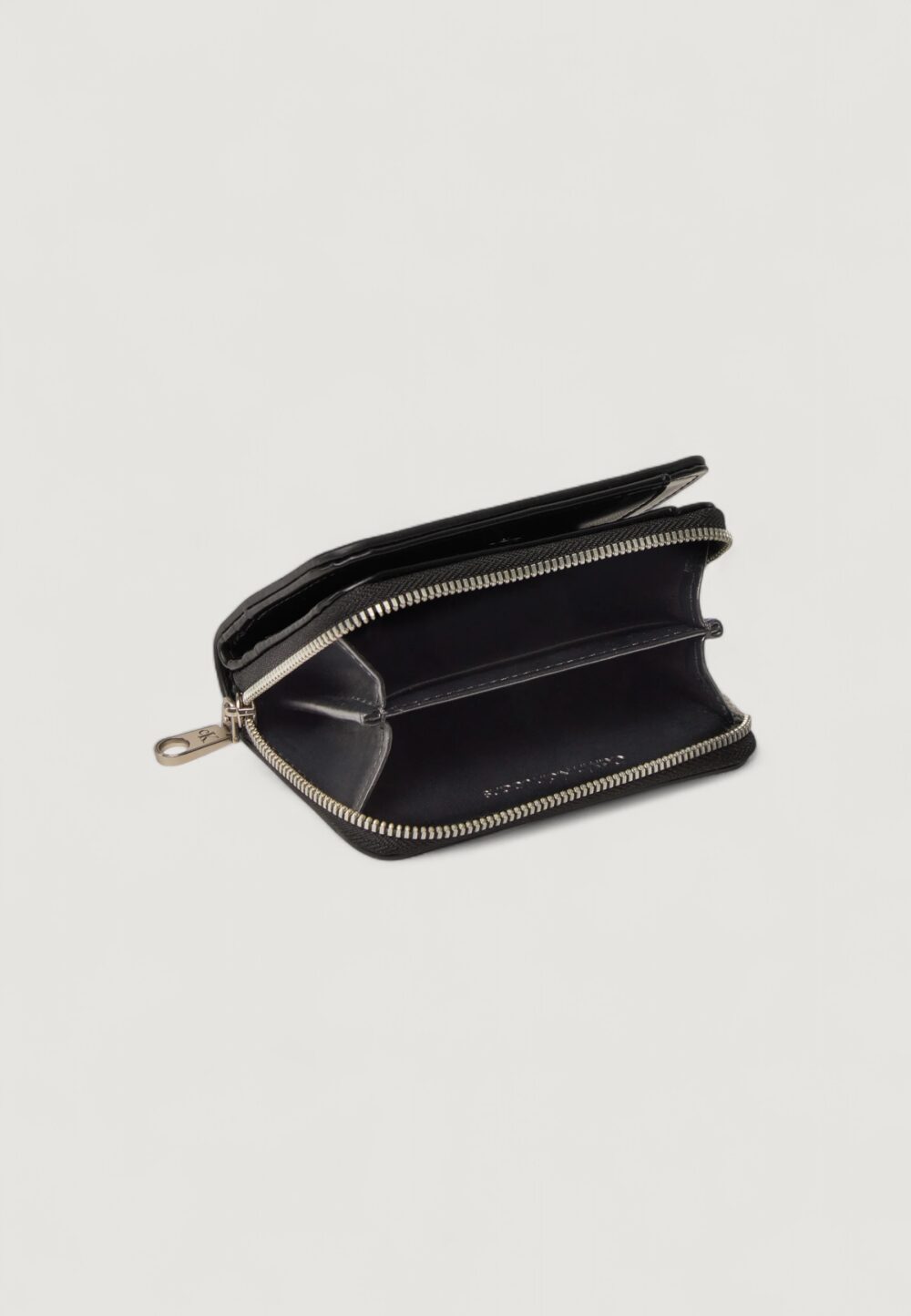 Portafoglio piccolo Calvin Klein SCULPTED MED FLAP ZIP AROUND Nero - Foto 4