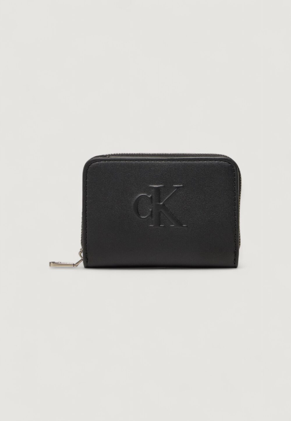 Portafoglio piccolo Calvin Klein SCULPTED MED FLAP ZIP AROUND Nero - Foto 1