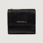 Portafoglio piccolo Coccinelle METALLIC SOFT Nero - Foto 1