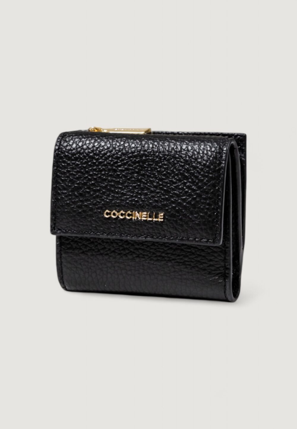 Portafoglio piccolo Coccinelle METALLIC SOFT Nero - Foto 3