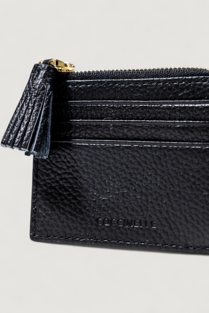 Portafoglio piccolo Coccinelle TASSEL Nero – E2 MU0 12 89 01