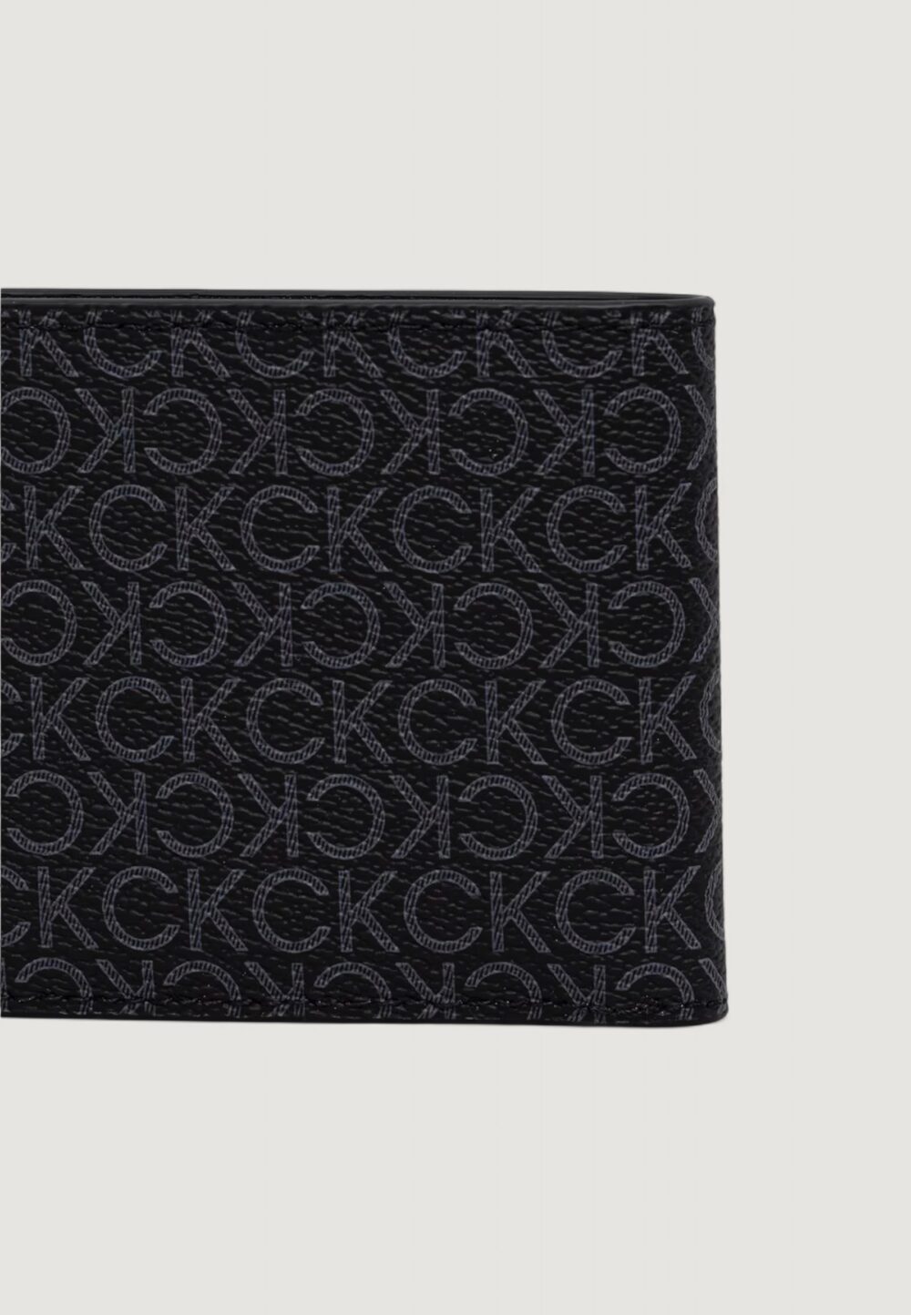 Portafoglio senza portamonete Calvin Klein CK MUST MONO BILLFOLD Nero - Foto 2