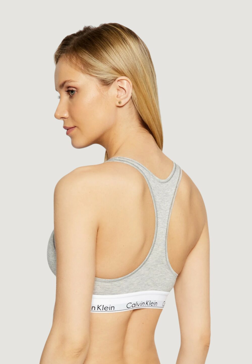 Reggiseno Calvin Klein Underwear  Grigio Chiaro - Foto 4