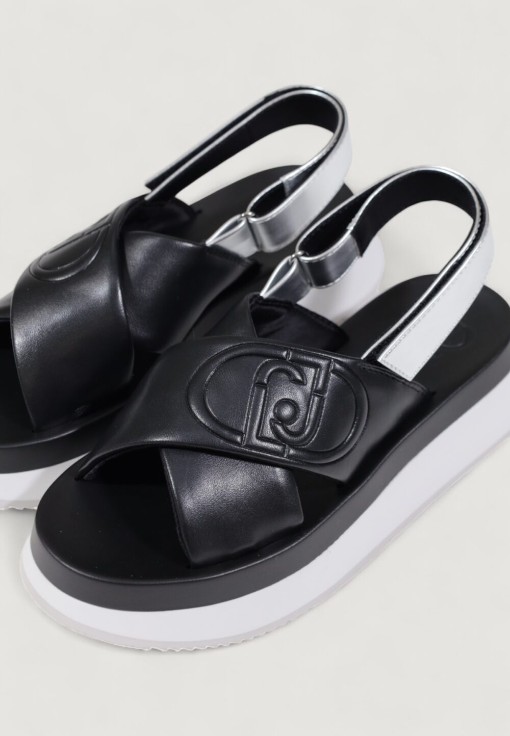 Sandali Liu-Jo DREAMY SANDAL 02 Black Silver - Foto 2