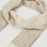 Sciarpa Calvin Klein AP MNML LG SHWL 70 X Beige chiaro - Foto 2