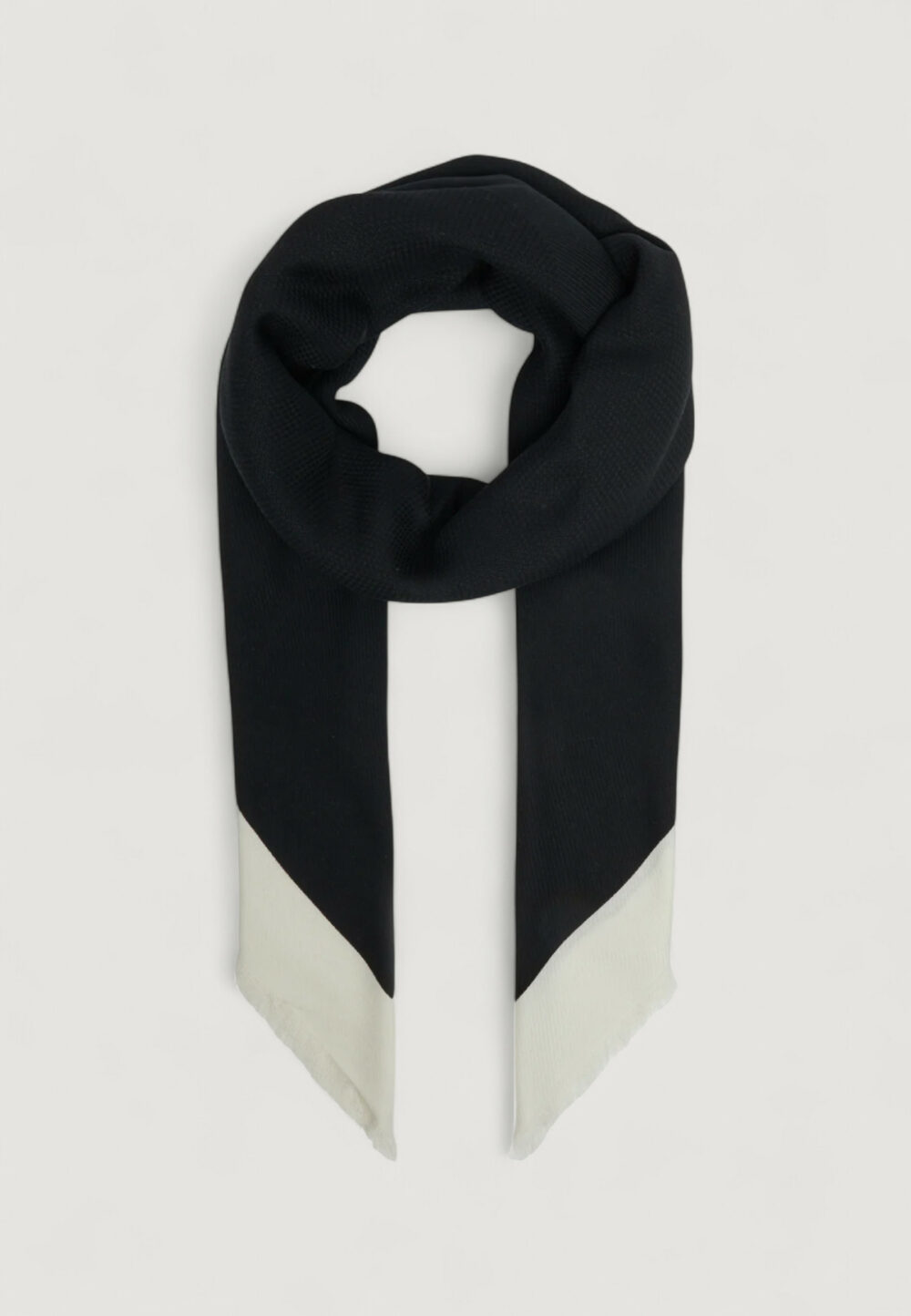 Sciarpa Calvin Klein BOLD LOGO CONTRAST SCARF Nero - Foto 1