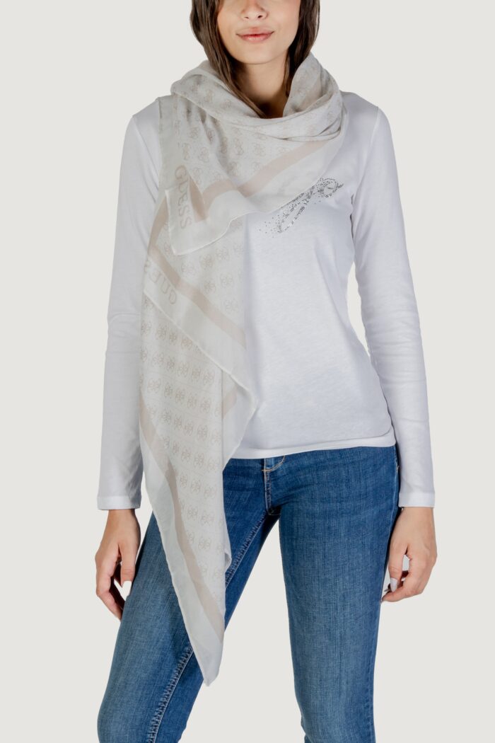 Sciarpa Guess KATYA SCARF Bianco