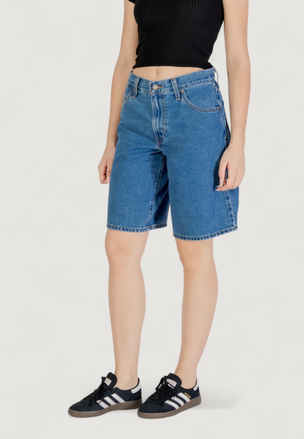 Shorts Levi's® BAGGY DAD JORT FOOLISH LOVE Denim - Foto 2