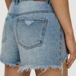 Shorts Only ONLPACY HW DNM SHORTS NOOS Blue Denim Chiaro - Foto 2