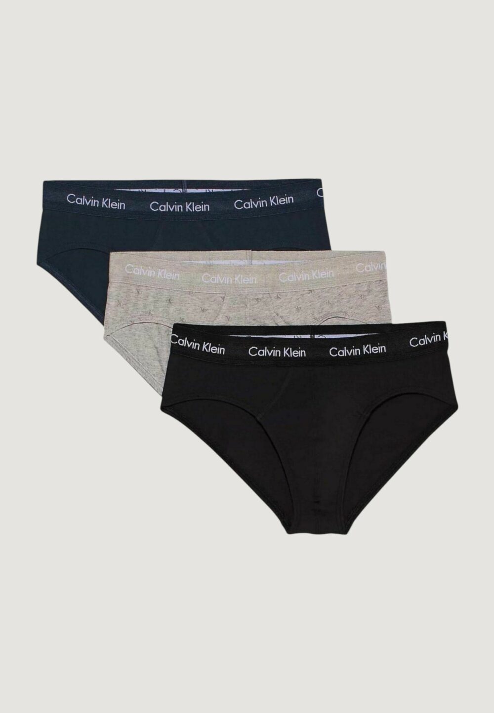 Slip Calvin Klein Underwear HIP BRIEF 3PK Nero - Foto 3