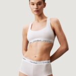 Slip e perizoma Calvin Klein Underwear Women Boyshort Bianco - Foto 2