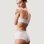 Slip e perizoma Calvin Klein Underwear Women Boyshort Bianco - Foto 3
