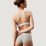 Slip e perizoma Calvin Klein Underwear Women Boyshort Grigio - Foto 3