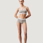 Slip e perizoma Calvin Klein Underwear Women Boyshort Grigio - Foto 4
