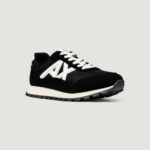Sneakers Armani Exchange  Nero - Bianco - Foto 3