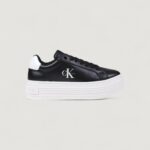 Sneakers Calvin Klein Jeans BOLD FLATF LOW LACE Black-White - Foto 1