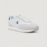 Sneakers Calvin Klein Jeans RETRO RUNNER LACE UP Bianco - Foto 2