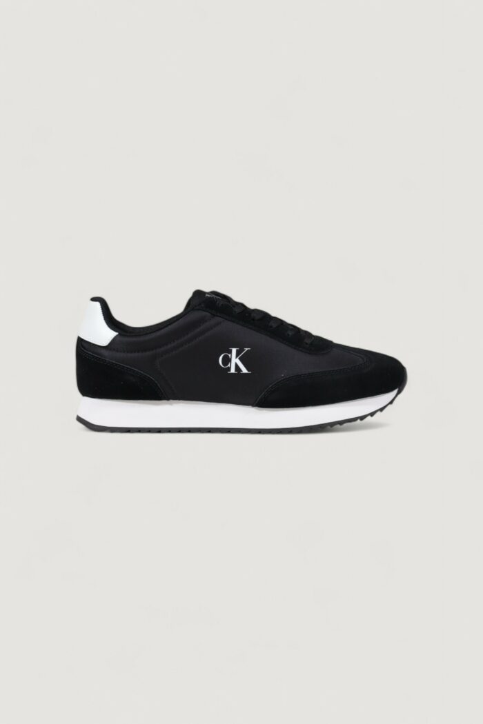 Sneakers Calvin Klein RUNNER LACEUP MG NYL Bianco – YW0YW01828