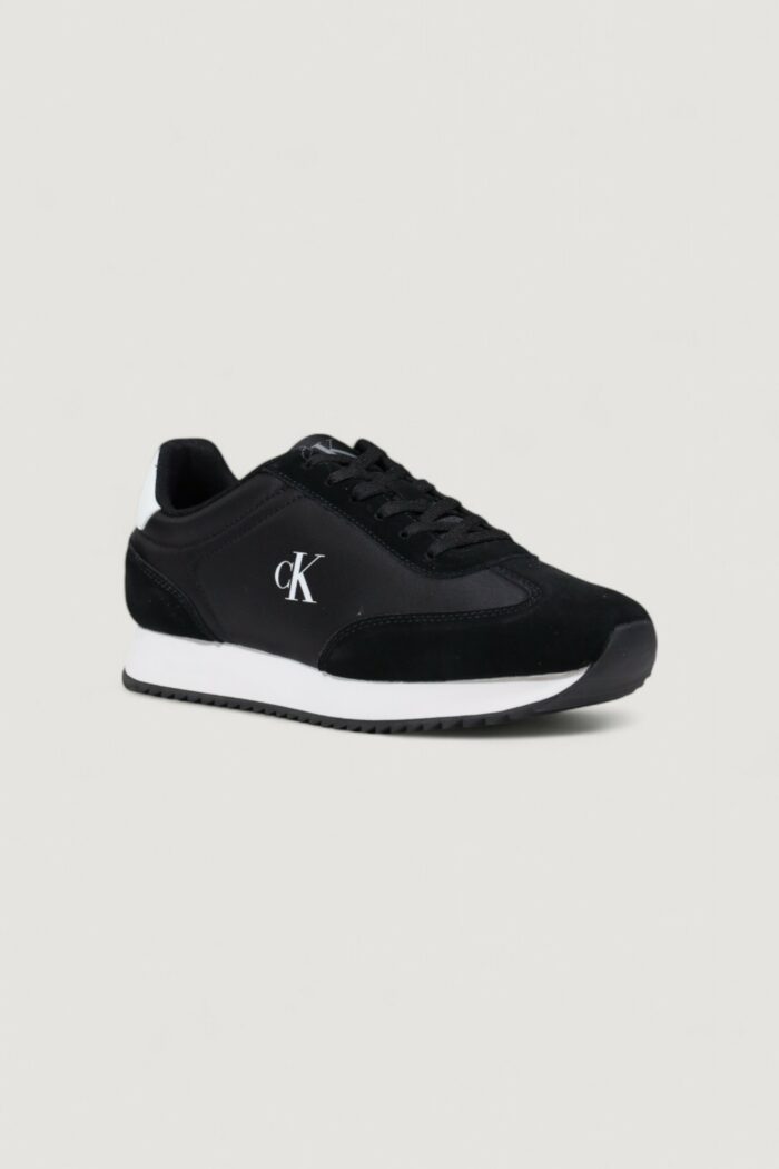 Sneakers Calvin Klein RUNNER LACEUP MG NYL Bianco – YW0YW01828