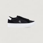 Sneakers Calvin Klein Jeans VULC FLATFORM MG NYL Black-White - Foto 1