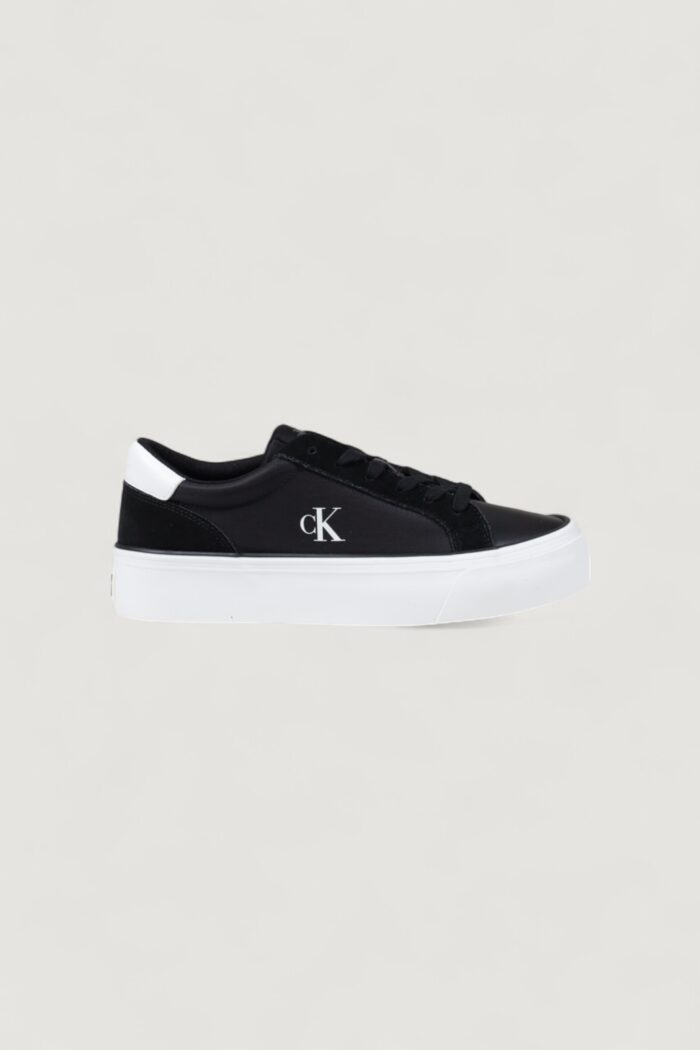 Sneakers Calvin Klein VULC FLATFORM MG NYL Black-White – YW0YW01896