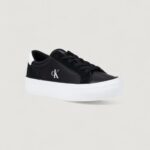 Sneakers Calvin Klein Jeans VULC FLATFORM MG NYL Black-White - Foto 2